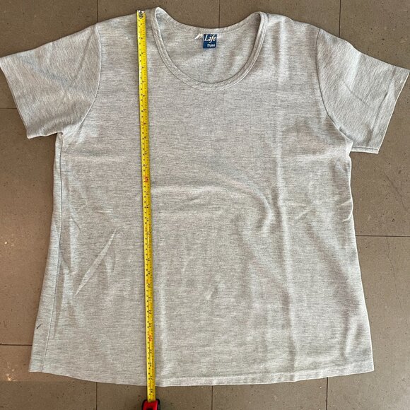 3 Maternity T-shirts Grey, Black/Teal-Size Large/XL - Picture 14 of 16